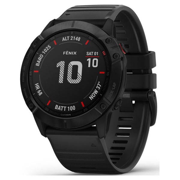 Garmin Fenix 6X Sapphire Smartwatch Carbon Grey Online Shopping on Garmin Fenix 6X Sapphire Smartwatch Carbon Grey in Muscat Sohar Duqum Salalah Sur in Oman