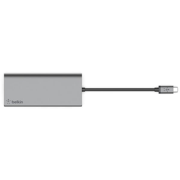 Belkin USB-C to Ethernet + Charge Adapter (USB-C TO GBE, 60W PD)