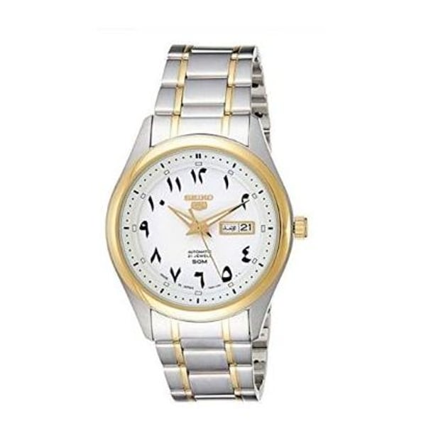 Seiko 5 silver discount gold