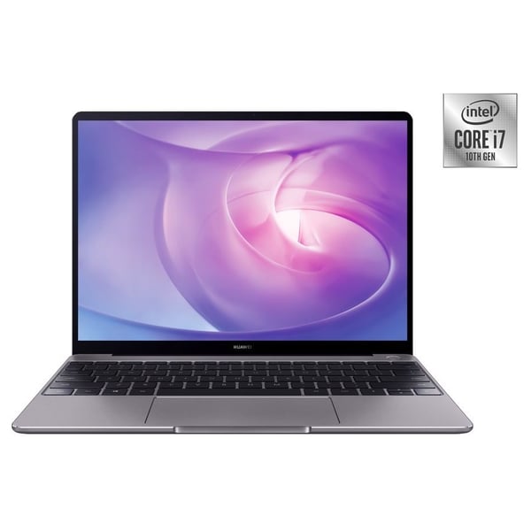 Huawei MateBook 13 2020 - Core i7 1.8GHz 16GB 512GB 2GB Win10 13inch Space Grey English/Arabic Keyboard
