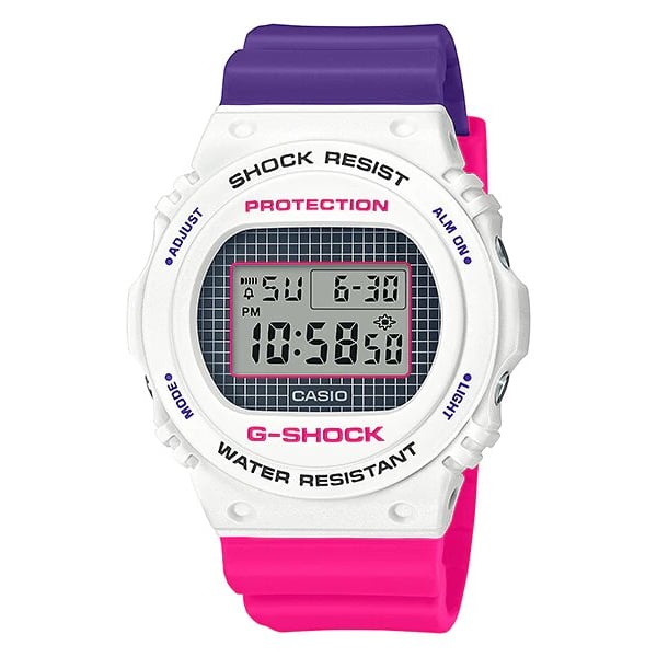 Buy Casio DW 5700THB 7 G Shock Multicolor Resin Digital Watch Men Online in UAE Sharaf DG