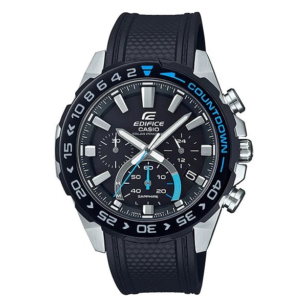 Buy Casio EFS S550PB 1AV Edifice Black Resin Analog Watch Men Online in UAE Sharaf DG