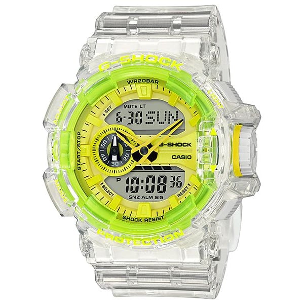 G shock semi online transparent