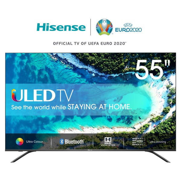 تلفزيون هايسنس 55B8000UW ذكي شاشة ULED بدقة 4K مقاس 55 بوصة