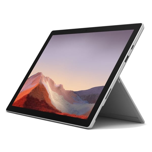 Microsoft Surface Pro 7 (2019) - 10th Gen / Intel Core i7-1065G7 / 12.3inch PixelSense Display / 16GB RAM / 256GB SSD / Shared Intel Iris Plus Graphics / Windows 10 / Platinum - [PVT-00006]