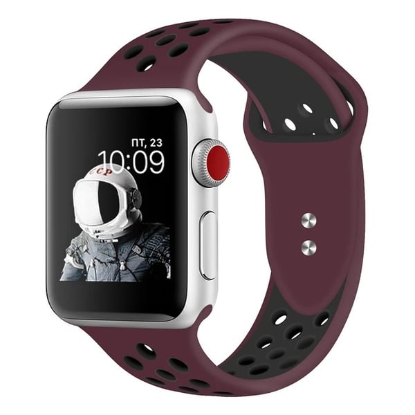 Maroon apple sales watch band