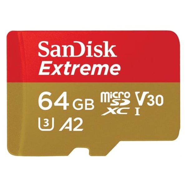 Sandisk Extreme UHS-I microSDXC Memory Card 64GB
