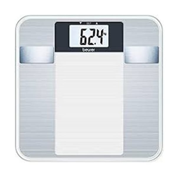 Beurer White LCD Digital Bathroom Scale