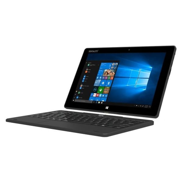 Zentality SuperBook Notebook + Tablet - Apollo Lake 2GB 32GB Shared Win10 10.1inch Black