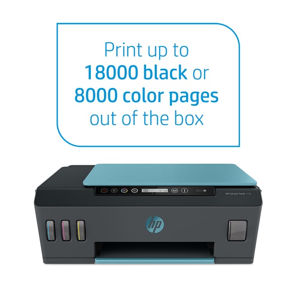 Buy Hp Smart Tank 516 Wireless All In One Print Scan Copy All In One Printer Print Up To 6781