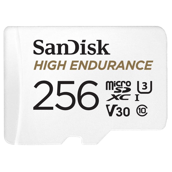 Sandisk High Endurance microSDXC Memory Card 256GB