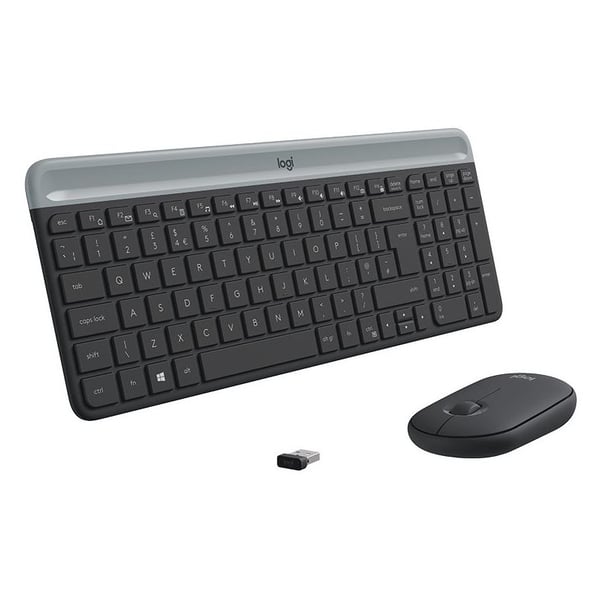 Logitech MK470 Wireless Keyboard and Mouse Combo Graphite