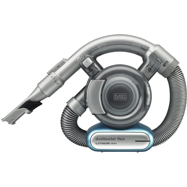 Black and Decker 14.4V Flexi Dustbuster Cordless Hand Vacuum Cleaner Grey PD1420LP