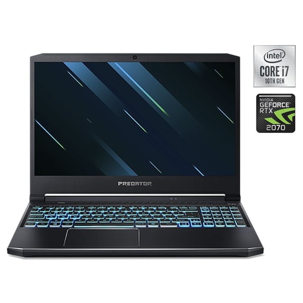 Acer Predator Helios 300 PH315-53-7069 Gaming Laptop - Core i7 2.6GHz 24GB 1TB 8GB Win10 15.6inch FHD Black English/Arabic Keyboard