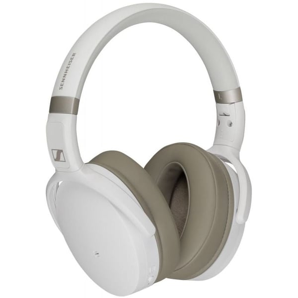 Sennheiser HD 450BT White Bluetooth Wireless OverEar Headphones Noise  Cancelling