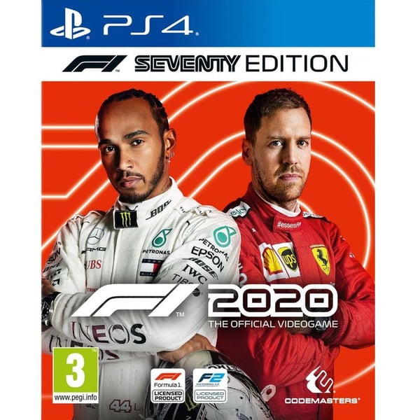 PS4 F1 2020 Seventy Edition Game