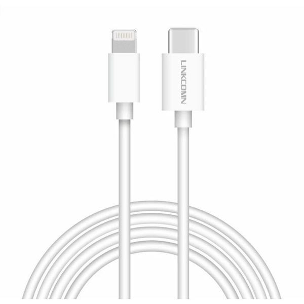 Linkcomn USB Type-C To Lightning Cable 1m White