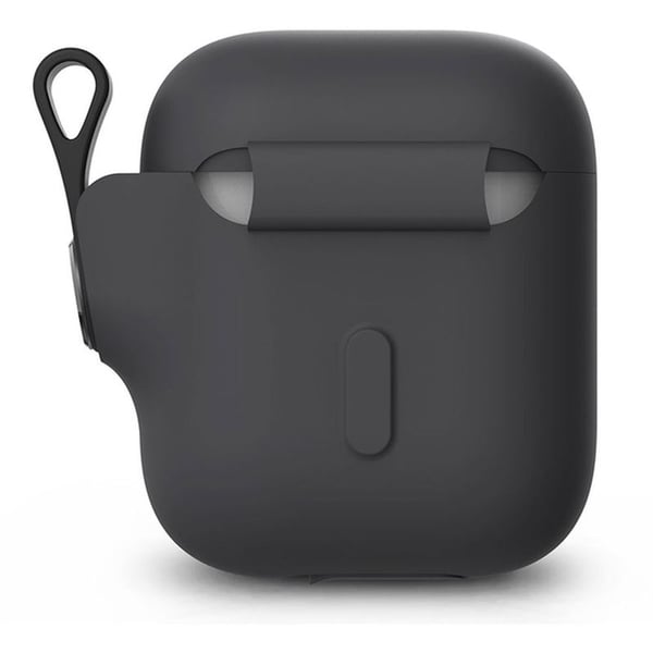 Buy Moshi Pebbo Case Shadow Black For AirPod 1 2 Gen Online in UAE