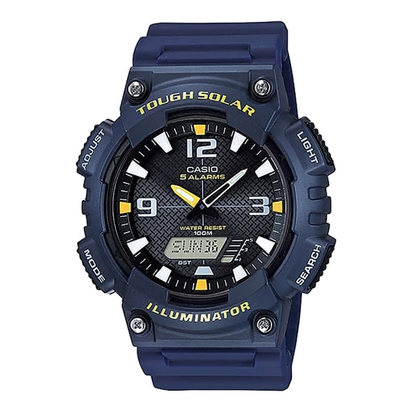 Casio 5 alarms tough solar illuminator best sale