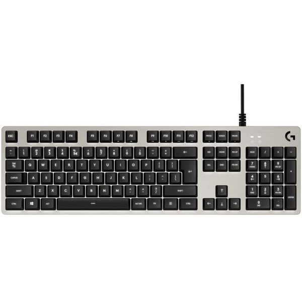 Logitech Gaming LED Keyboard White