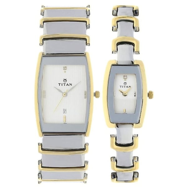 Titan bandhan outlet pair watches