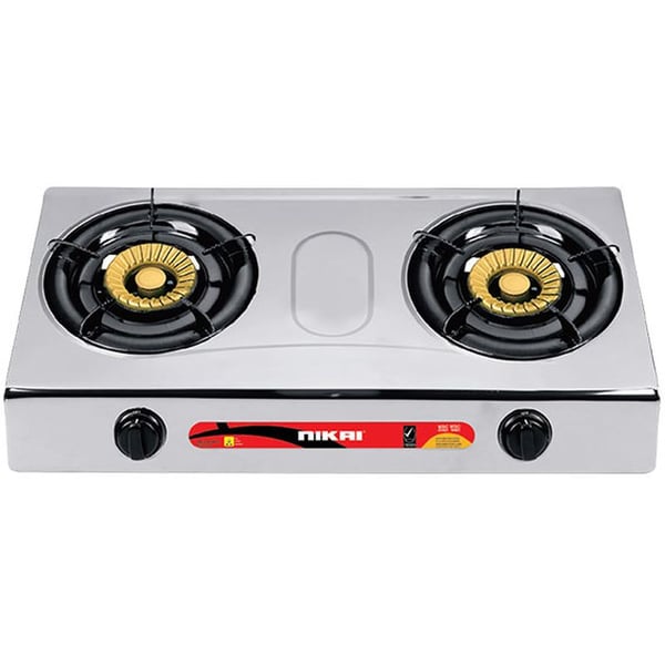 Buy Nikai Double Gas Burner NG211FS Online in UAE Sharaf DG
