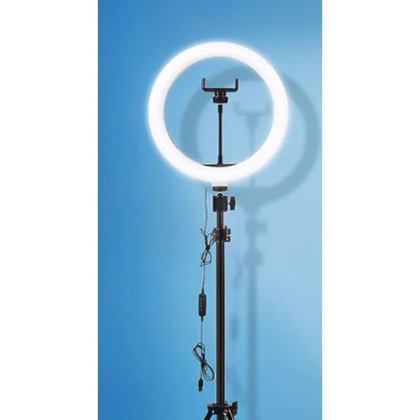 Buy Real Shell Tripod LED Ring Light Tripod Stand Black Online in