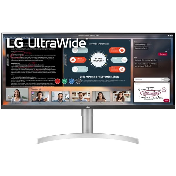 LG 34WN650 UltraWide Full HD 2560x1080 Monitor 34inch