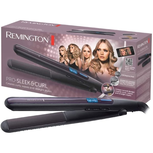 Remington Pro Sleek and Curl Hair Straightener S6505