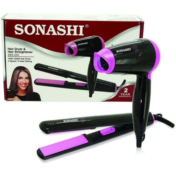 Online hair dryer shop and straightener set