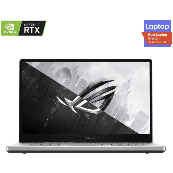 Asus ROG Zephyrus G14 GA401II-HE046T Gaming Laptop - Ryzen 7 2.9GHz 16GB 512GB 4GB Win10 14inch FHD White NVIDIA GeForce GTX 1650Ti