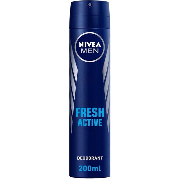 Nivea Fresh Active Deodorant Spray For Men 200ml
