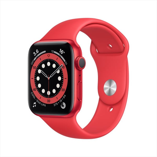 Buy Apple Watch Series 6 GPS 40mm PRODUCT RED Aluminum Case with PRODUCT RED Sport Band Online in UAE Sharaf DG