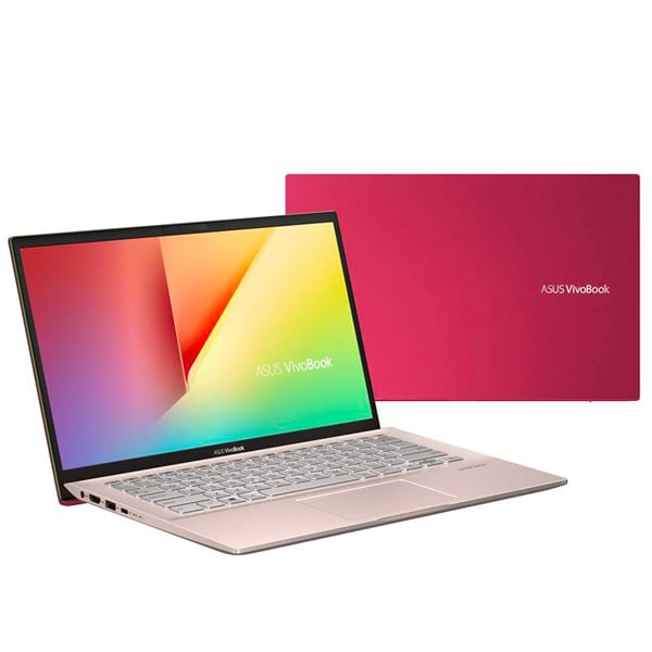 Asus Vivobook S431FL-AM008T Laptop - CoreI7 1.8GHz 16GB 512GB 2GB Win10 14inch FHD Punk Pink