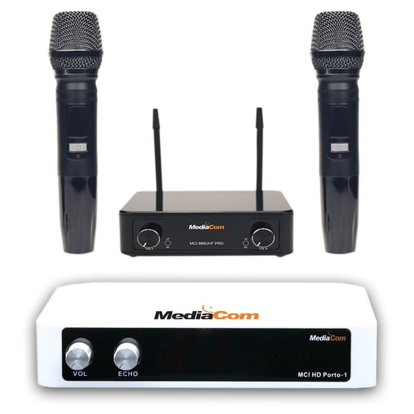 Buy Mediacom HD PORTO Wireless Microphones MCI 899U Online in UAE