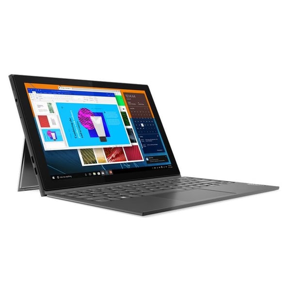 Lenovo IdeaPad Duet 3 10IGL5 (2019) Laptop - Intel Celeron-N4020 / 10.3inch / 64GB eMMC / 4GB RAM / Shared Intel UHD Graphics 600 / Windows 10 / English & Arabic Keyboard / Graphite Grey / Middle East Version - [82AT003DAX]