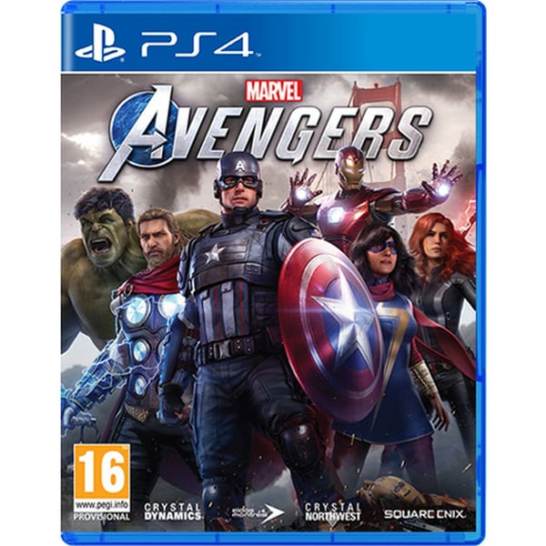 playstation4 Playstation4 Marvel Avengers Mode: Multi Player | Genre: Action-adventure | Platform: Sony PlayStation 4 Games | Developer: Crystal Dynamics, Eidos-Montréal, Crystal Northwest, Nixxes Software | PEGI/ESRB: 16 | Publisher: Square Enix