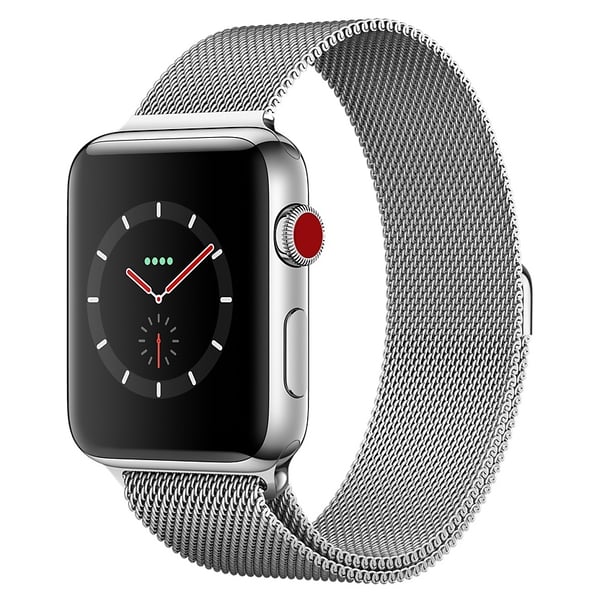 Buy Apple Watch Series 3 GPS + Cellular 42mm Stainless Steel Case 
