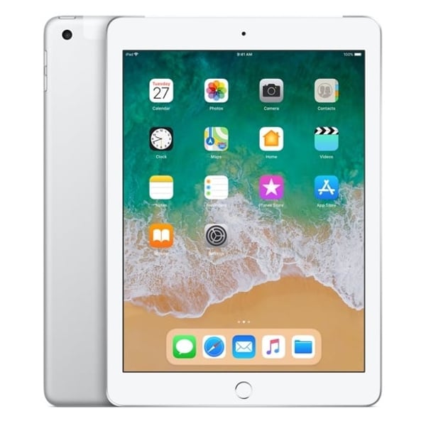 Buy iPad (2018) WiFi+Cellular 128GB 9.7inch Silver Online in UAE