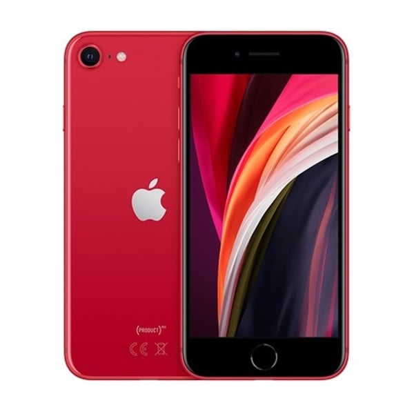 iPhone SE سعة 64 جيجابايت (منتج) أحمر مع Facetime - إصدار الشرق الأوسط