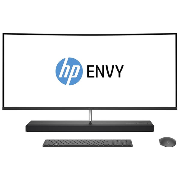 HP ENVY Curved 34-B000NE All-in-One Desktop - Core i7 2.9GHz 16GB 1TB + 256GBSSD 4GB Win10 34inch QHD Ash Silver Sparkle