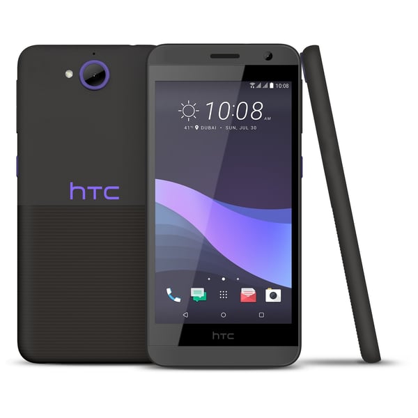 HTC Desire 650 4G Dual Sim Smartphone 32GB Arctic Night