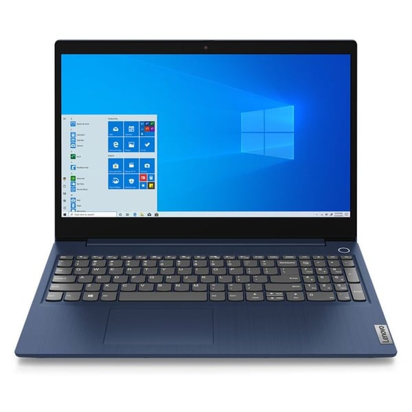 Lenovo IdeaPad 3 15IIL05 (2019) Laptop - 10th Gen / Intel Core i5-1035G1 / 15.6inch FHD / 256GB SSD / 8GB RAM / Shared Intel UHD Graphics / Windows 10 / Abyss Blue / Middle East Version - [81WE0037AX]