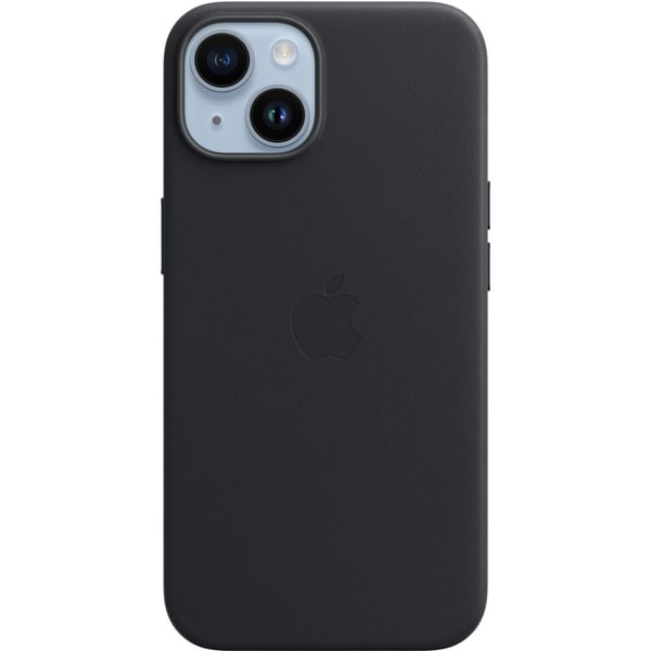 Apple iPhone 14 Pro Leather Case Midnight with MagSafe