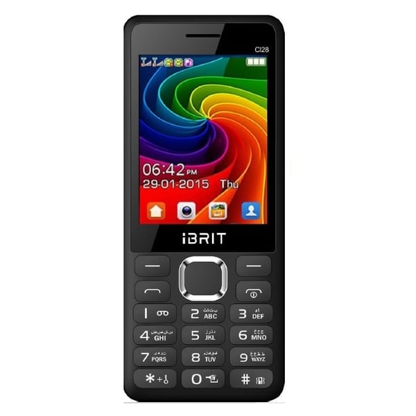 Ibrit COBRA Dual Sim Mobile Phone Brown + Power Bank 5000mAh