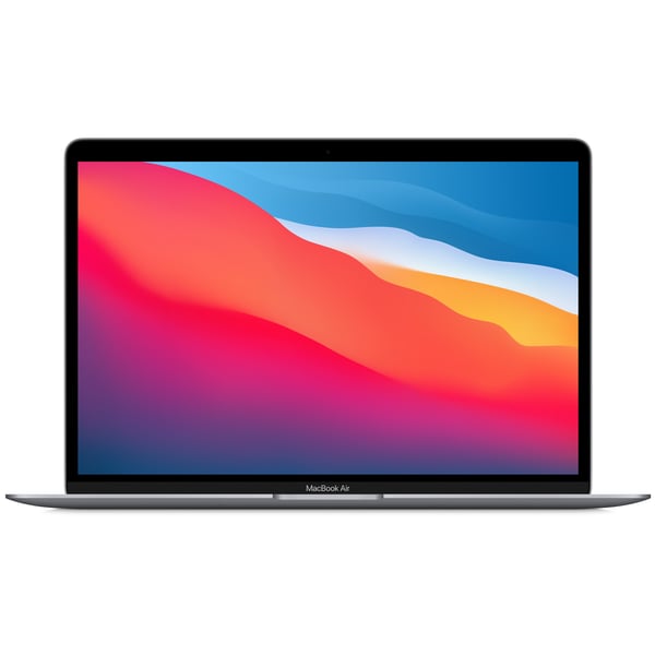 Apple MacBook Air 13-inch (2020) - Apple M1 Chip / 8GB RAM / 512GB SSD / 8-core GPU / macOS Big Sur / English Keyboard / Space Grey / Middle East Version - [MGN73ZS/A]