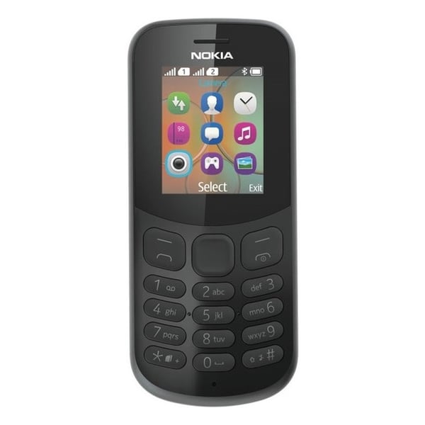Nokia 130 ( 2017 ) Dual Sim Mobile Phone Black