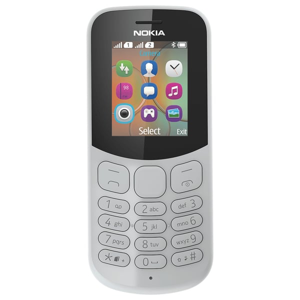 Buy online Best price of Nokia 130 2017 Dual Sim Mobile Phone