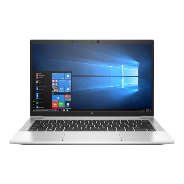 HP EliteBook 830G7 Notebook – 13.3inch FHD, Intel Core i7 1.8GHz 8GB 256GB Win10 Pro, Silver - 177D1EA  English/Arabic Keyboard