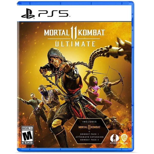 Playstation 5 Playstation 5 Mortal Kombat 11 Ultimate Edition Genre: Action-adventure | Platform: Playstation 5 | Developer: WB Games | Publisher: Warner Bros. Interactive Entertainment